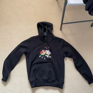 Powerpuff Girl Buttercup embroidered Black Hoodie